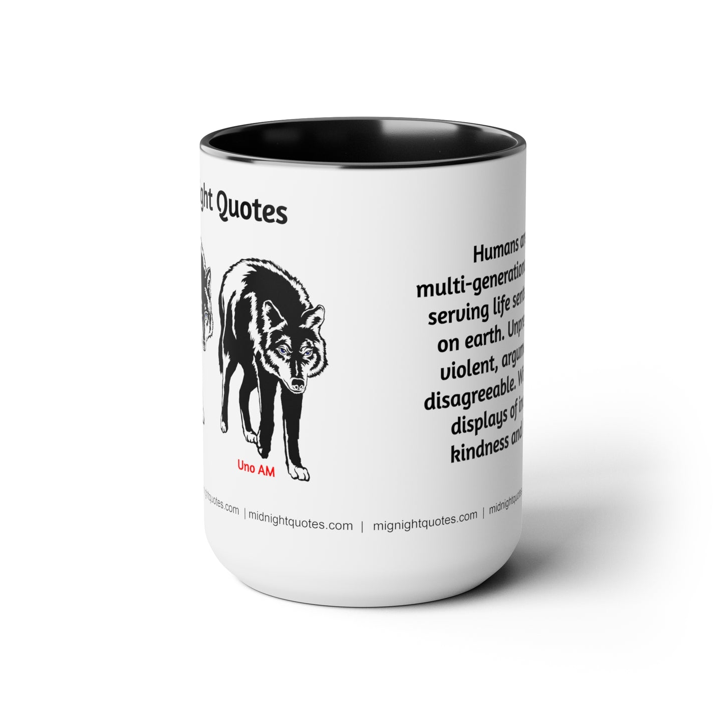 'Multi-generational prisoners...' coffee mug.