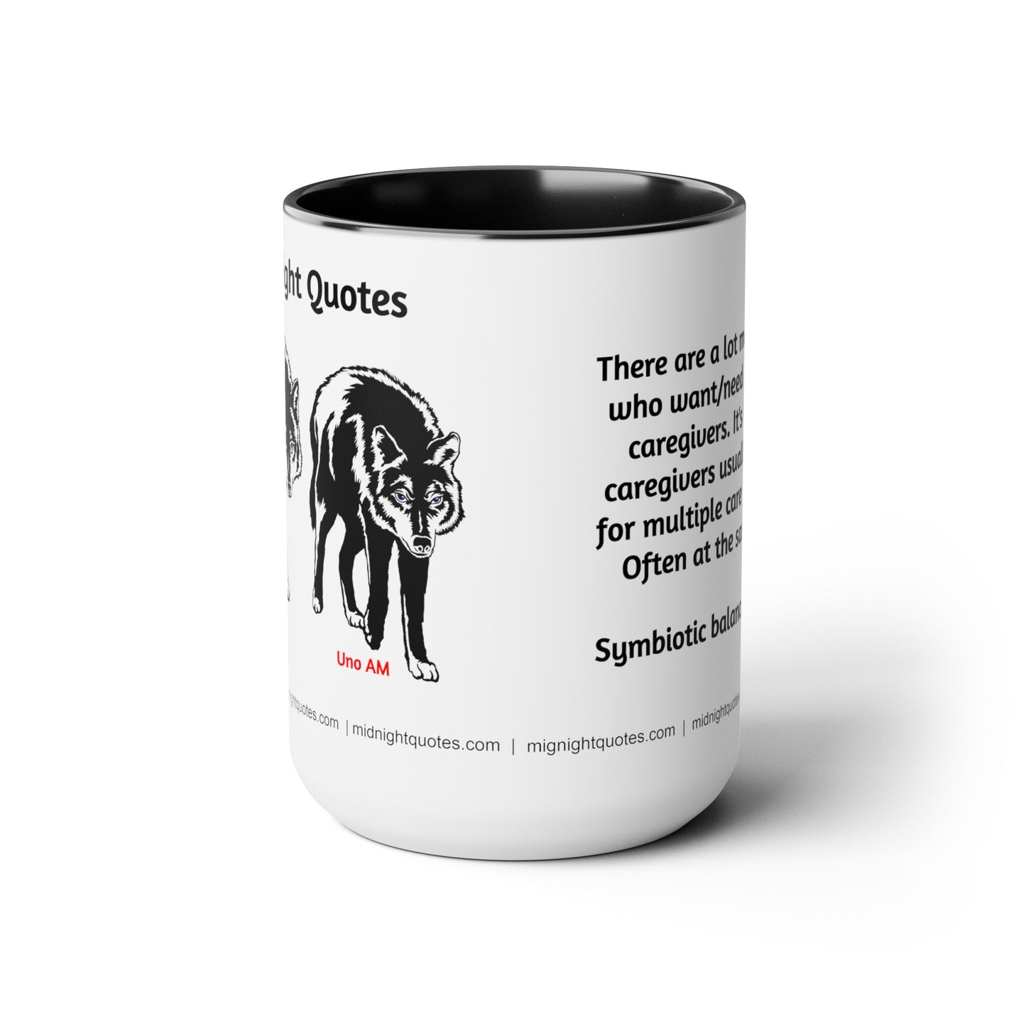 'A lot fewer caregivers...' coffee mug.